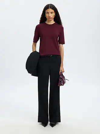 SELECTED FEMME | Pullover SLFLURA | dunkelrot